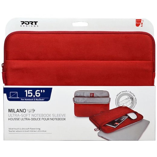 Port Designs Milano Sleeve Prio, 15,6" -