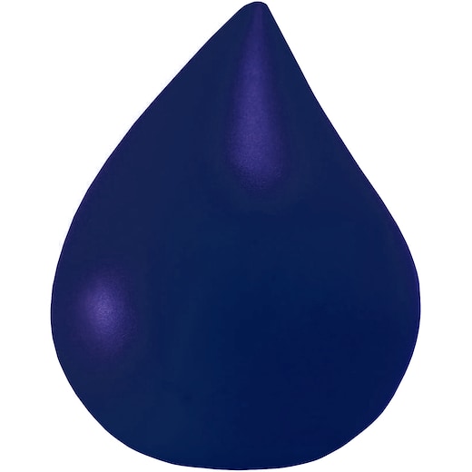 azul Pelota antiestrés Drop - azul oscuro