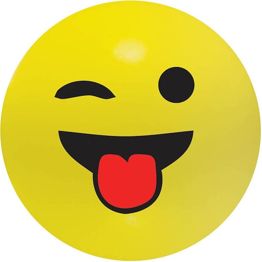 jaune Balle anti-stress Emoji - coquin