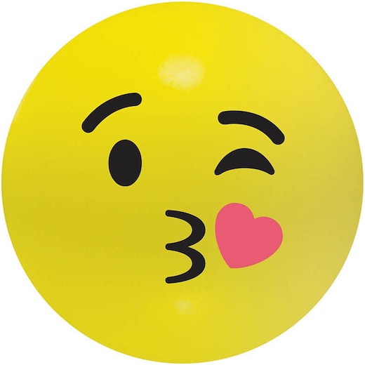 jaune Balle anti-stress Emoji - flirt