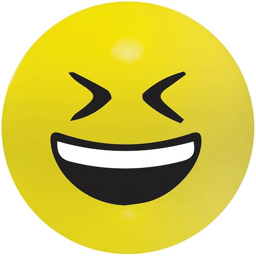 amarillo Pelota antiestrés Emoji - risa