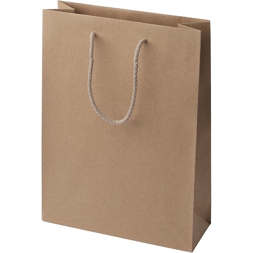 ruskea Paperikassi Lux 24 x 9 x 33 cm - ruskea