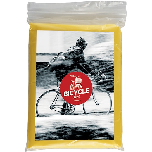 gul Regnponcho Cardiff - yellow