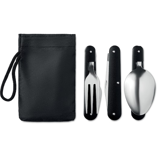sort Campingbestikk Australia - black