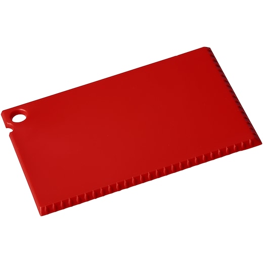 rød Isskrape Credit Card - rød