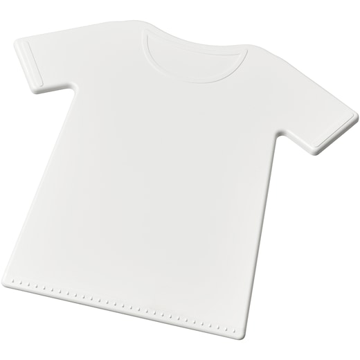 vit Isskrapa T-shirt - vit