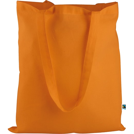 orange Bomullskasse Vera Fairtrade - orange