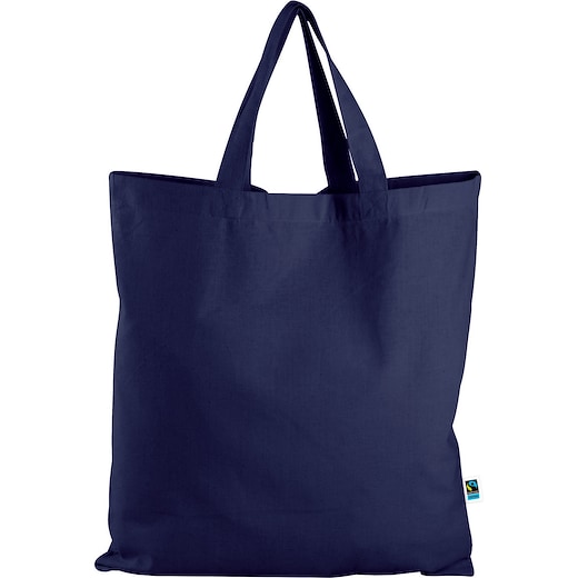 sininen Puuvillakassi Yoko Fairtrade - navy