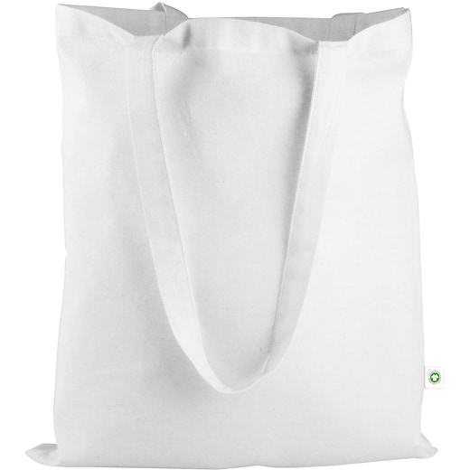 blanco Bolsa de algodón Macy Eco - blanco