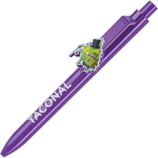 Penna con logo Mondeal - purple