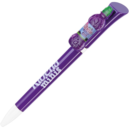 lila Stifte mit Logo Grenoble - dark purple