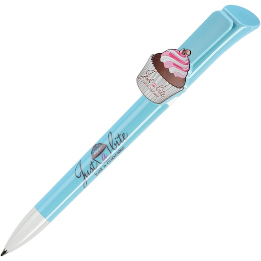 blau Stifte mit Logo Grenoble - light blue