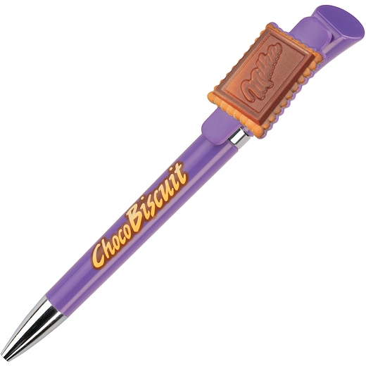 lilla Penna con logo Sydney - light purple