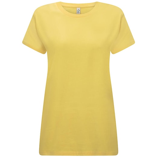 gelb Continental Clothing Organic Women´s Classic T-shirt - buttercup yellow
