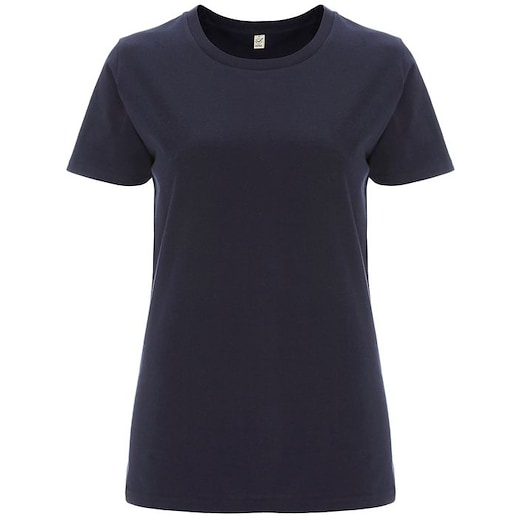 sininen Continental Clothing Organic Women´s Classic T-shirt - navy
