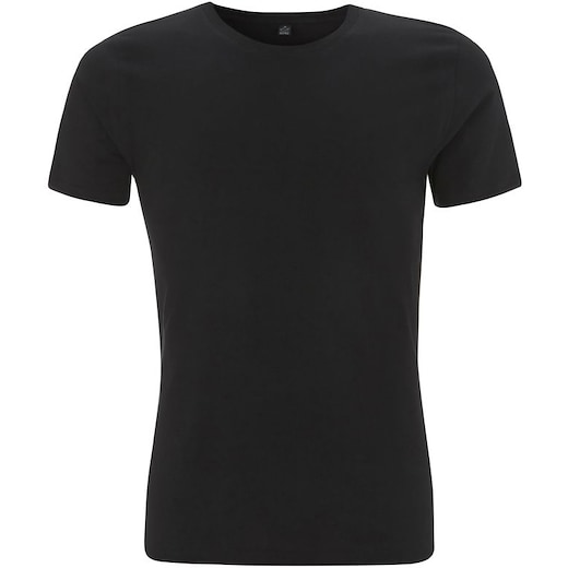 schwarz Continental Clothing Organic Men´s Slim Fit T-shirt - black