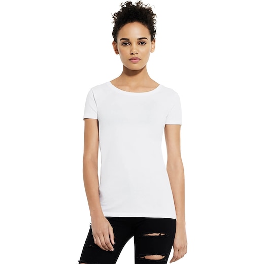 bianco Continental Clothing Organic Women´s Classic Stretch T-shirt - white