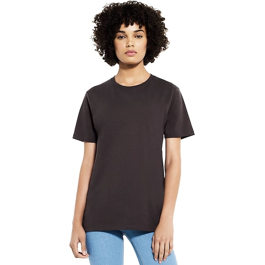 grau Continental Clothing Organic Unisex Heavy T-shirt - dark charcoal