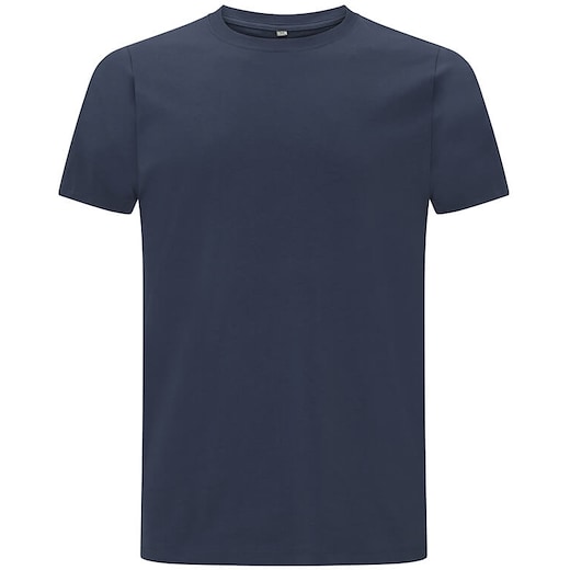 bleu Continental Clothing Organic Unisex Heavy T-shirt - denim
