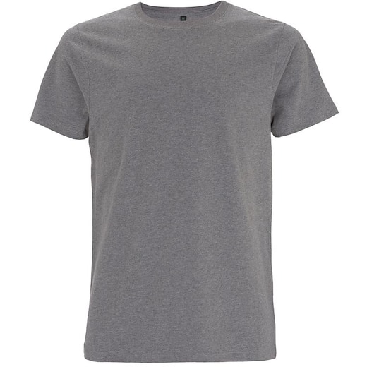 harmaa Continental Clothing Organic Unisex Heavy T-shirt - grey melange