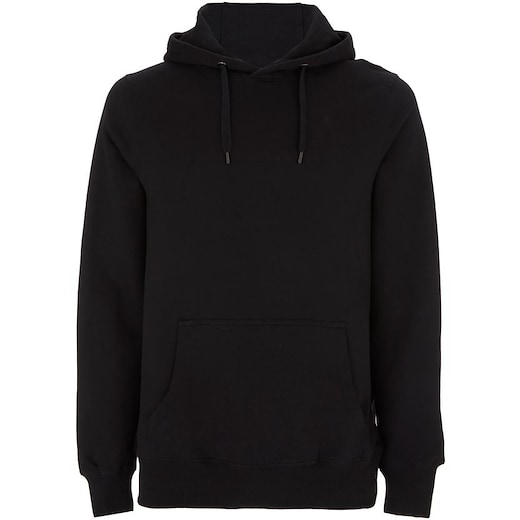 nero Continental Clothing Organic Unisex Pullover Hoody - black