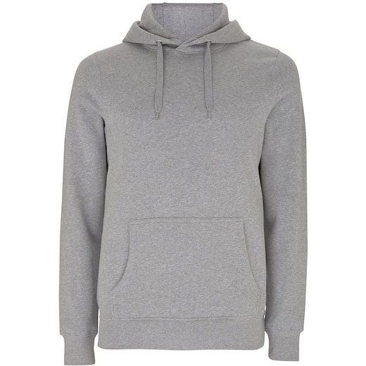 grå Continental Clothing Organic Unisex Pullover Hoody - grey melange
