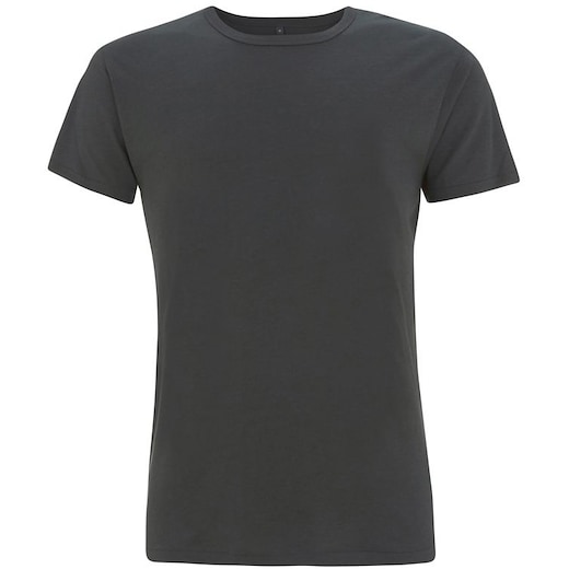 grå Continental Clothing Men´s Bamboo T-shirt - charcoal