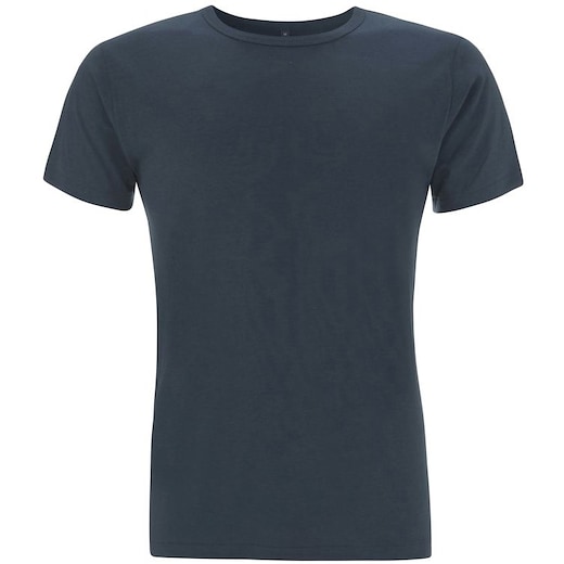 blå Continental Clothing Men´s Bamboo T-shirt - denim