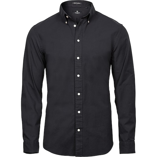 svart Tee Jays Perfect Oxford Shirt - black