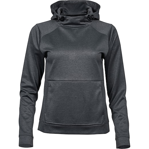 Tee Jays Performance Hoodie Ladies - dark grey melange