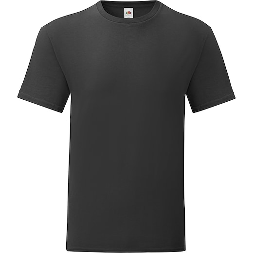 sort Fruit of the Loom Iconic T - black