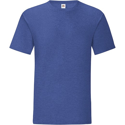blu Fruit of the Loom Iconic T - heather royal