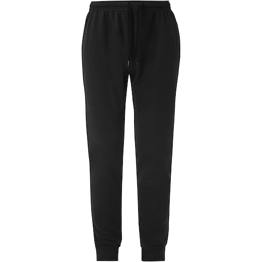 sort Fruit of the Loom Lightweight Cuffed Jog Pants - black