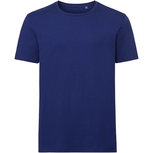 sininen Russell Authentic Tee Pure Organic 108M - bright royal