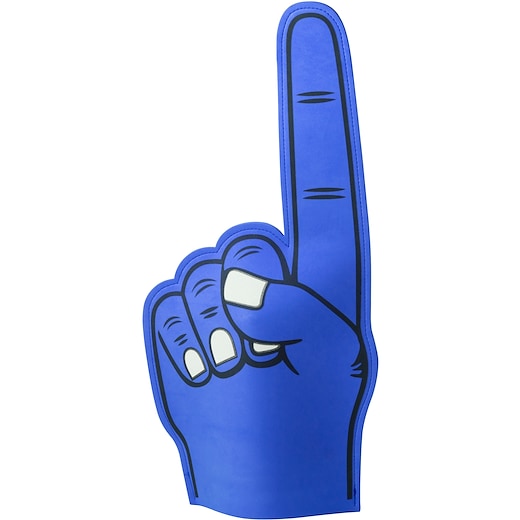 Supporterhånd Point - blue