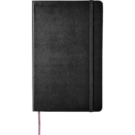 nero Moleskine Classic L Ruled - black