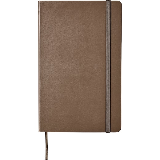 marrone Moleskine Classic L Ruled - brown