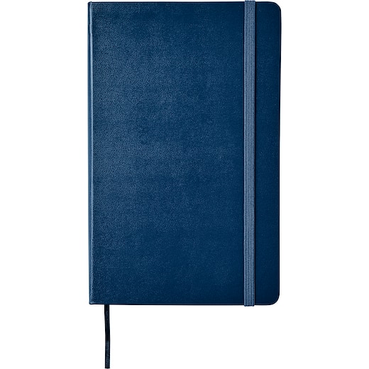 blu Moleskine Classic L Ruled - sapphire blue