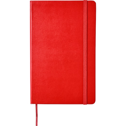 rosso Moleskine Classic L Ruled - scarlet red