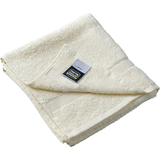 gul Håndkle Greenville, 100 x 50 cm - ivory