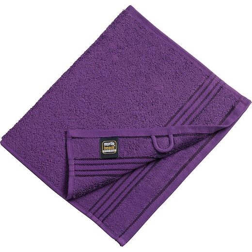 lilla Håndklæde Newberry, 50 x 30 cm - dark purple