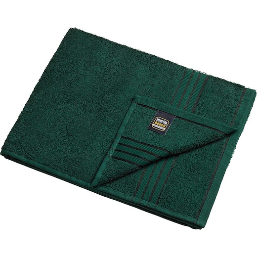 vihreä Pyyhe Charleston, 100 x 50 cm - dark green