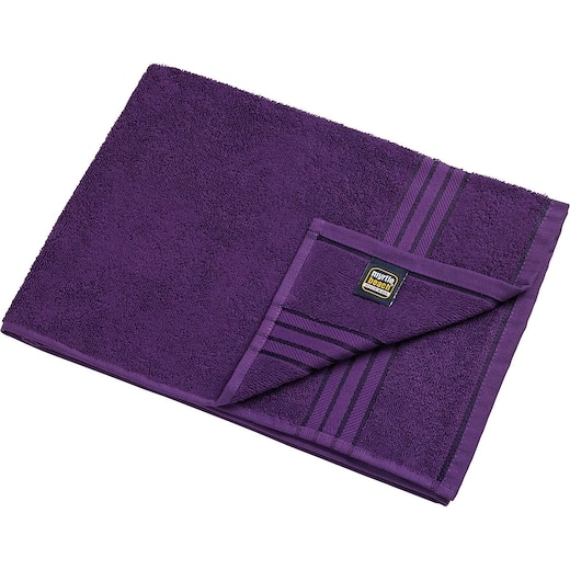 violetti Pyyhe Charleston, 100 x 50 cm - dark purple