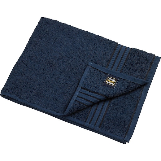 sininen Pyyhe Charleston, 100 x 50 cm - navy