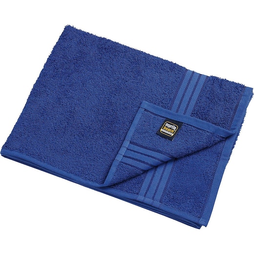 sininen Pyyhe Charleston, 100 x 50 cm - royal blue