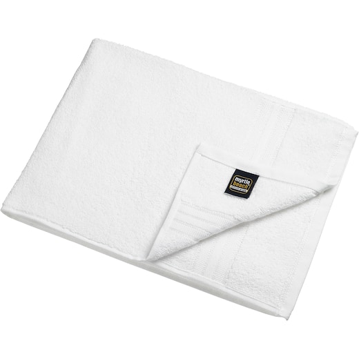 valkoinen Pyyhe Charleston, 100 x 50 cm - white