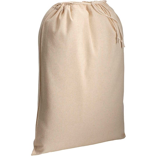 marrón Bolsa de algodón Parga, 45 x 30 cm - natural