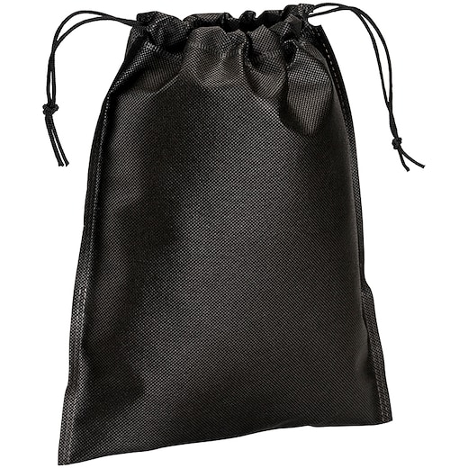 negro Bolsa no tejida Sierra, 30 x 25 cm - negro