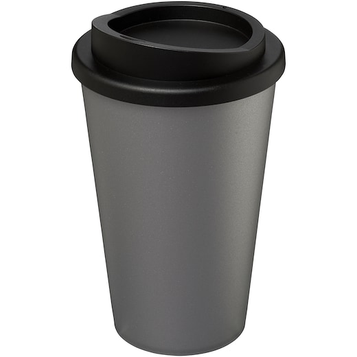 hvit Americano Largo, 35 cl - silver/ black