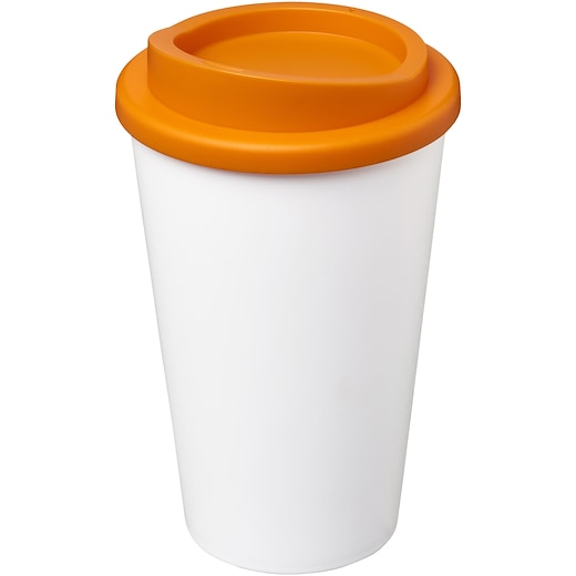 hvit Americano Largo, 35 cl - white/ orange